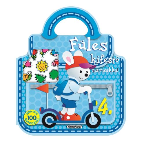 Füles kifestő matricákkal - 4. Roller 