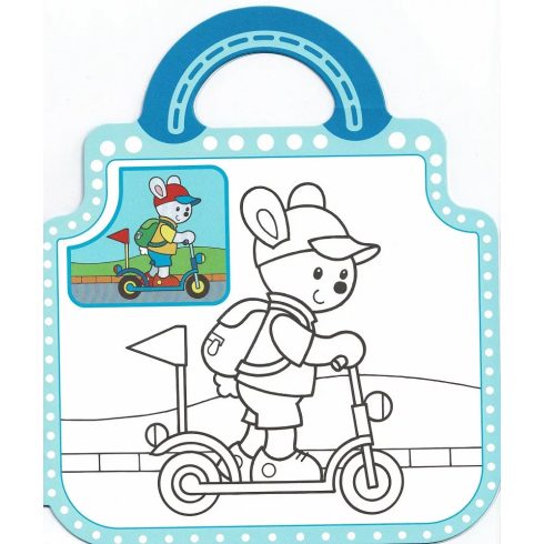 Füles kifestő matricákkal - 4. Roller 