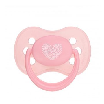   Canpol babies szimmetrikus szilikon cumi 0-6hó - rózsaszín