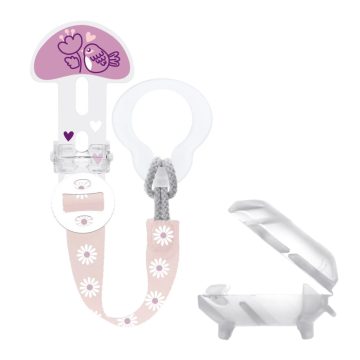 Mam Clip-it Cover cumitartó csipesz - rózsaszín madár 