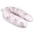 Baby Shop Baba-Mama többfunkciós párna - rózsaszín virágos nyuszi 