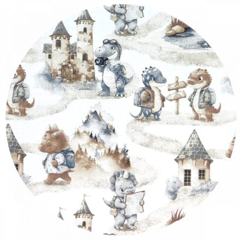 Baby Shop babafészek 55x75 cm - Dinó 