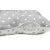 Scamp laposfejűség elleni párna - Little Heart White Gray