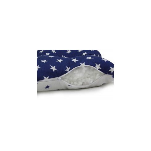 Scamp laposfejűség elleni párna - Blue White Star