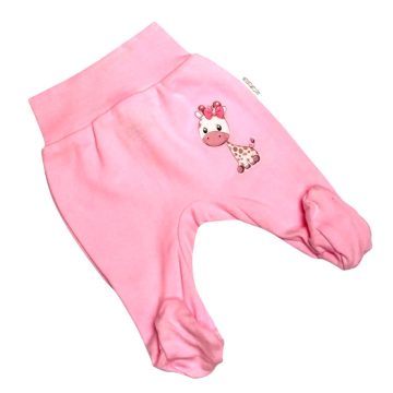 Babastar pamut pocaknadrág (50) Rózsaszín Zsiráf Lány 