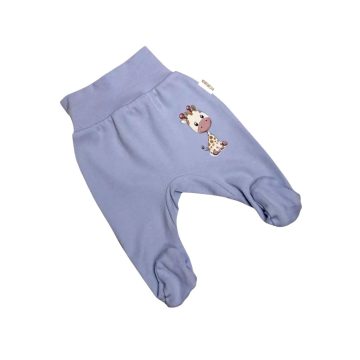 Babastar pamut pocaknadrág (56) Kék Zsiráf