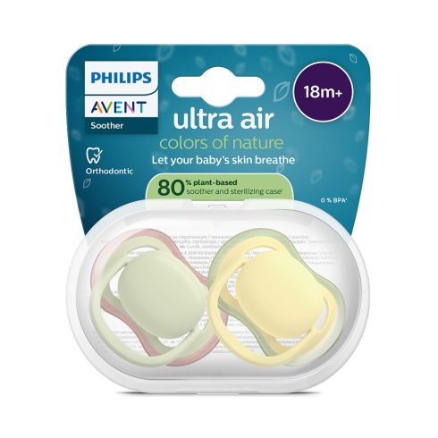 Philips AVENT SCF349/50 Játszócumi Ultra air neutral 18+hó 2db