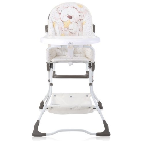 Lorelli Bonbon fix etetőszék - White Teddy Bear