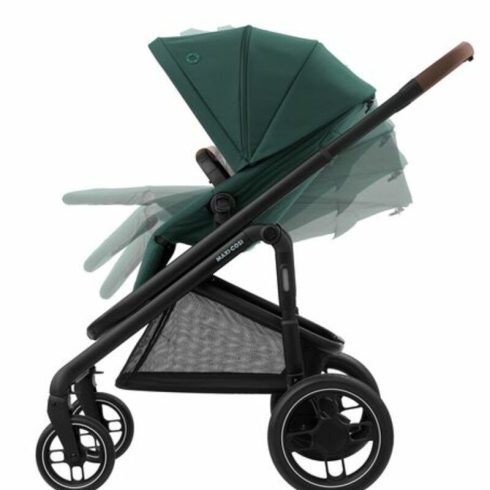 Maxi-Cosi Plaza+ babakocsi mózeskosárral
0- 22 kg, 0-4 év - Essential Green