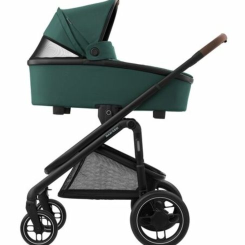 Maxi-Cosi Plaza+ babakocsi mózeskosárral
0- 22 kg, 0-4 év - Essential Green