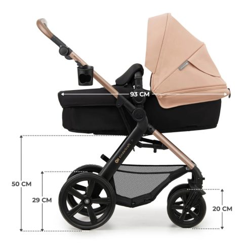 Kinderkraft Moov 2 multifunkciós babakocsi - Sand Beige