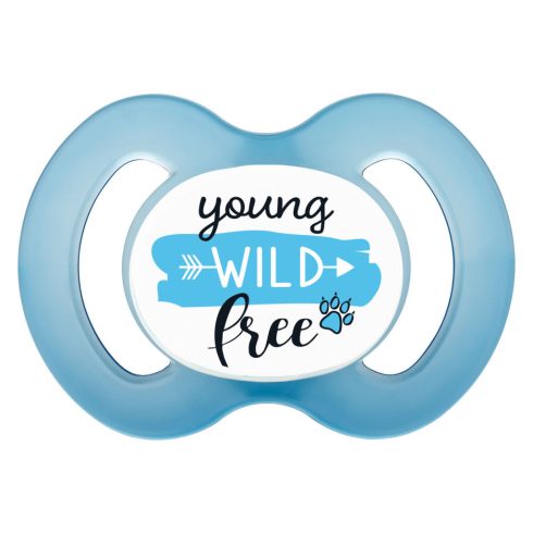 Baby-Nova nyugtató szilikon cumi szimmetrikus 18+hó 2db/csom. - WILD
