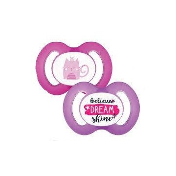   Baby-Nova nyugtató szilikon cumi szimmetrikus 18+hó 2db/csom. - DREAM