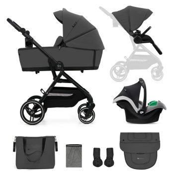   Kinderkraft YOXI  3in1 multifunkciós babakocsi - Moonlight Grey