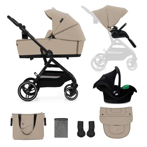 Kinderkraft YOXI  3in1 multifunkciós babakocsi - Sand Beige