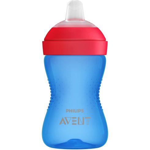 Philips Avent 9+ Puha, harapásálló csőrös pohár 300ml
 - kék 