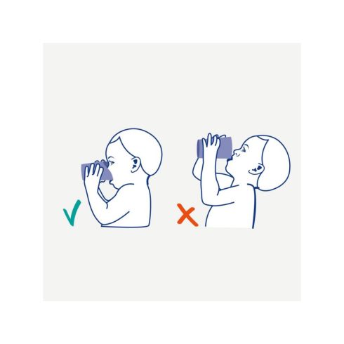 Difrax tanuló pohár, átlátszó 6+