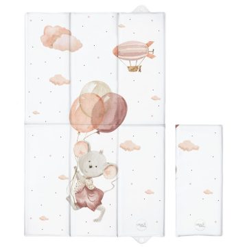 Pelenkázó alátét utazáshoz 60x40 cm - Basic Mouse