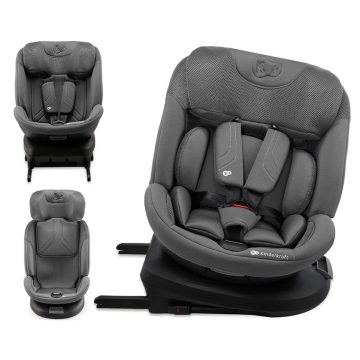   Kinderkraft Xpedition 3 i-size 40-150 cm gyermekülés - Szürke 