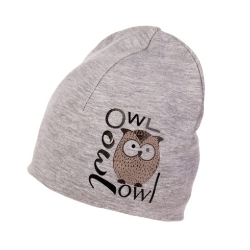 Marika Pamut sapka kétrétegű (44) "PUCHACZ" - szürke 