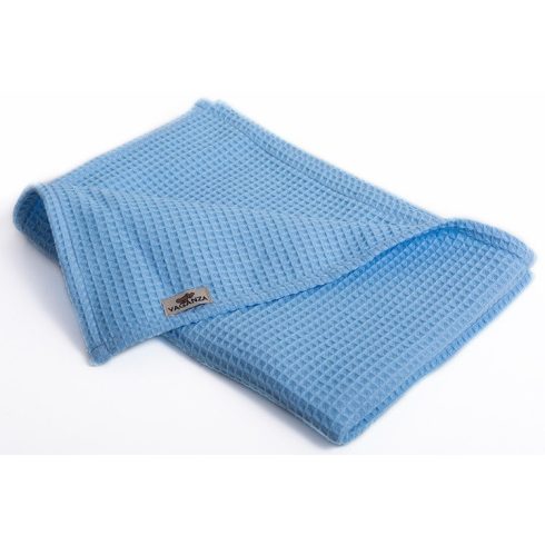 Waffle babatakaró 100x140 cm - Kék