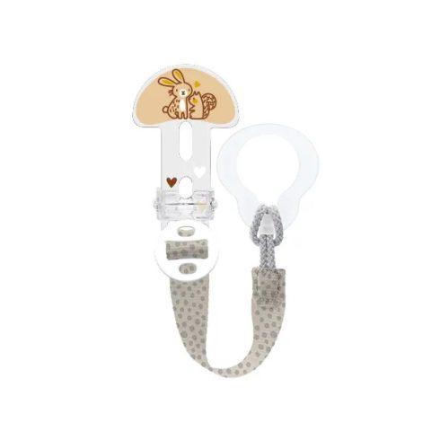 MAM Clip-it cumitartó csipesz - bézs nyuszi/mókus 