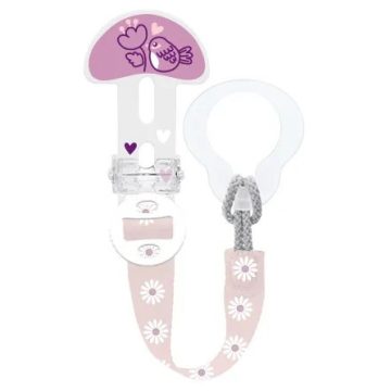 MAM Clip-it cumitartó csipesz - rózsaszín madár 