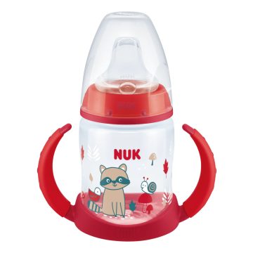   NUK First Choice tanulópohár 150ml Temperature Control 6-18 hó - piros