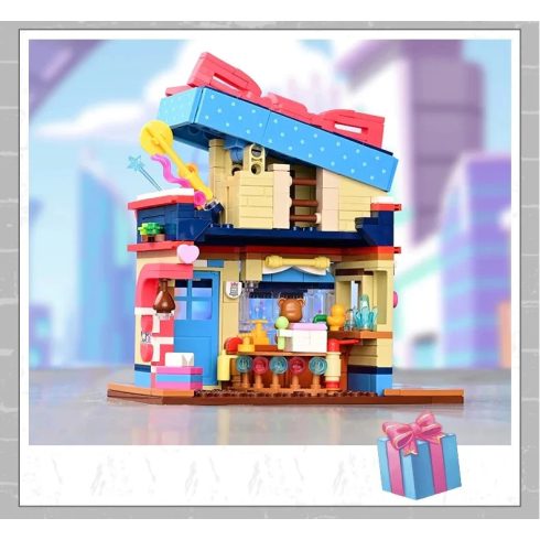 QMAN® K28011 Keeppley készségfejlesztő építőjáték - Poodle kutyus játékboltja