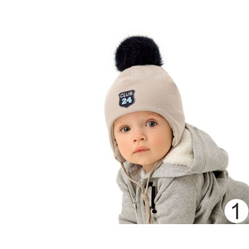 Marika téli sapka pamuttal bélelve (42) - "CLUB 24" 