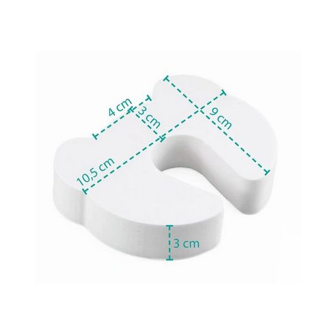 Zopa Ajtóbecsapódás gátló - fehér