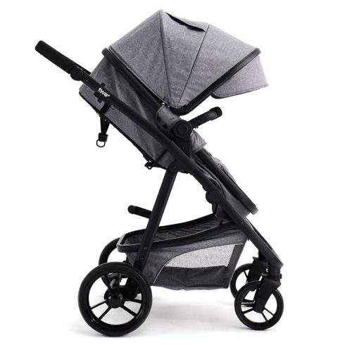 Asalvo Two+ babakocsi&hordozó - Grey