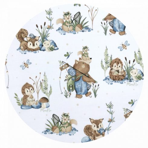 Baby Shop babafészek 70x93 cm - Let's Go! kék