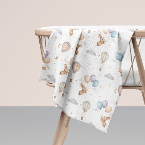 Bocioland Extra puha textil pelenka 3 db  - bézs