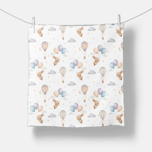 Bocioland Extra puha textil pelenka 3 db  - bézs