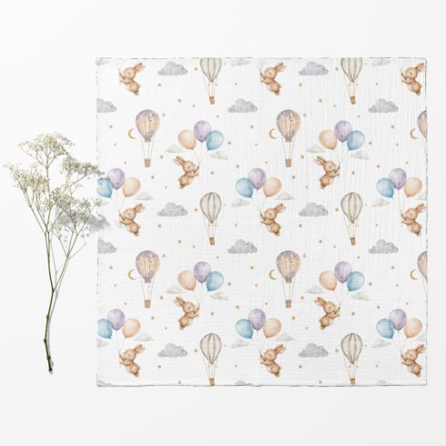 Bocioland Extra puha textil pelenka 3 db  - bézs