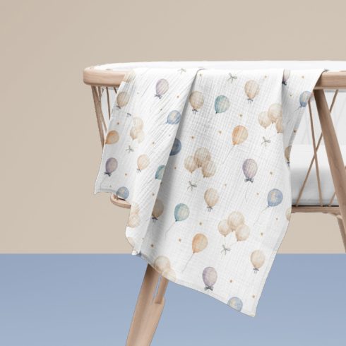 Bocioland Extra puha textil pelenka 3 db  - bézs