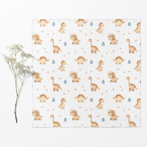 Bocioland Extra puha textil pelenka 3 db  - kék