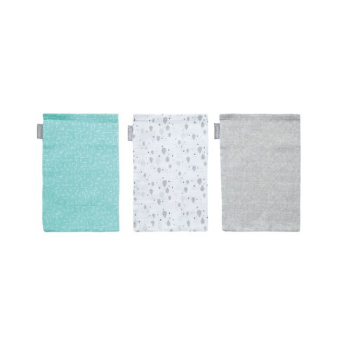 Bébé-Jou 3 db muszlin arctörlő kendő - Ollie