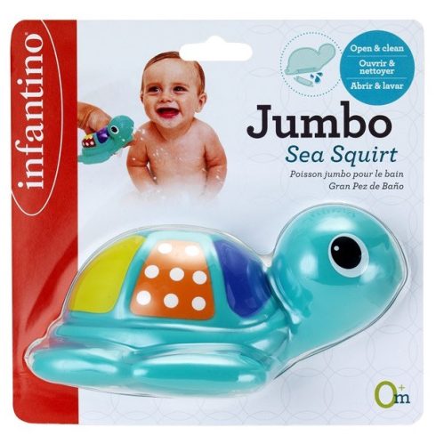 Infantino spriccelő fürdőjáték - teknős