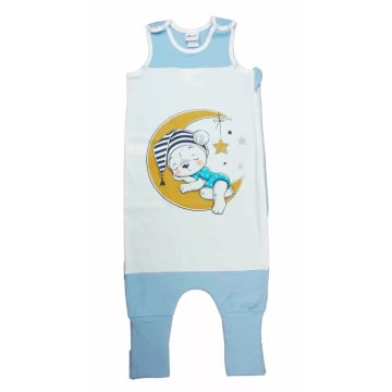   Ujjatlan tipegő hálózsák hold mintával kék 1 TOG (68-80)