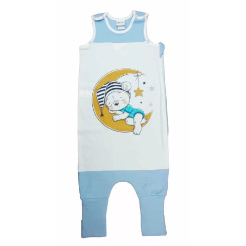 Ujjatlan tipegő hálózsák hold mintával kék 1 TOG (68-80)