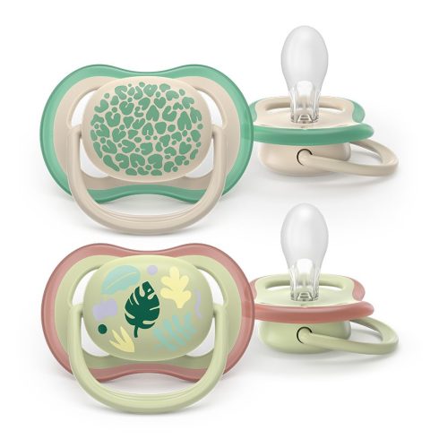 Avent SCF087/17 Ultra air játszócumi 6-18 hó - mintás neutral