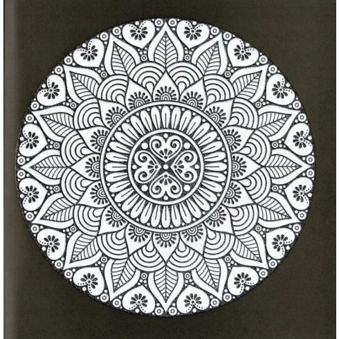 Csillogó kifestők - Mandalák