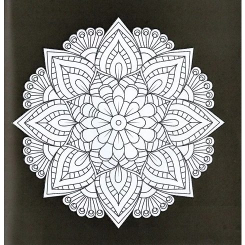 Csillogó kifestők - Mandalák