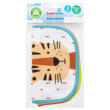 Baby-Nova 5 darabos előke szett