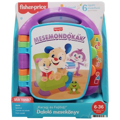 Fisher-Price daloló mesekönyv