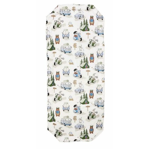 Baby Bruin Óvodai derékalj  130*56 cm (+-2cm) - erdei túra