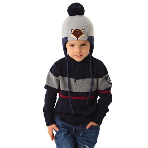 Marika téli sapka pamuttal bélelve  (44) - "LISEK" 