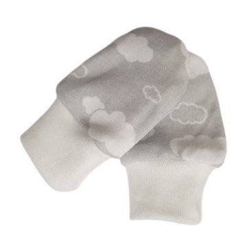 Újszülött karmolás elleni kesztyű - Szürke Felhő 